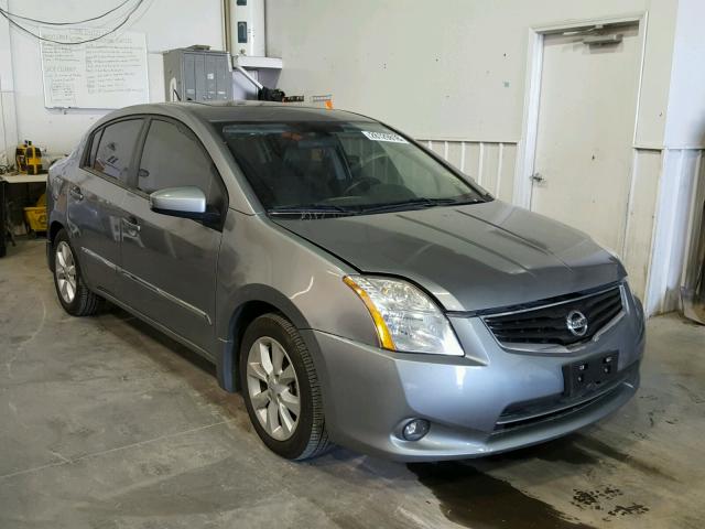 3N1AB6AP5CL783923 - 2012 NISSAN SENTRA 2.0 GRAY photo 1