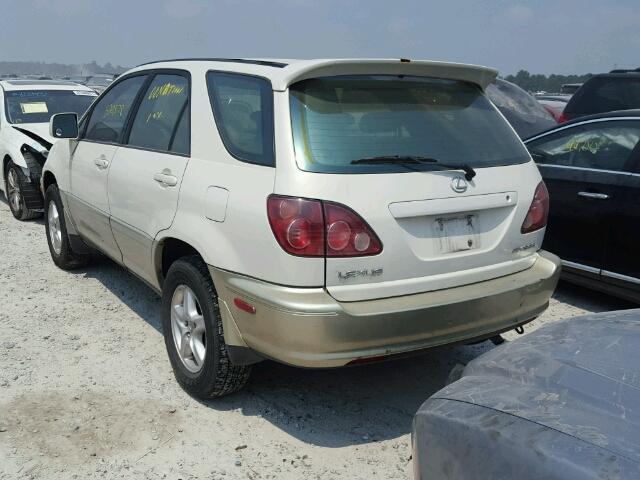 JT6HF10U3Y0147765 - 2000 LEXUS RX 300 WHITE photo 3