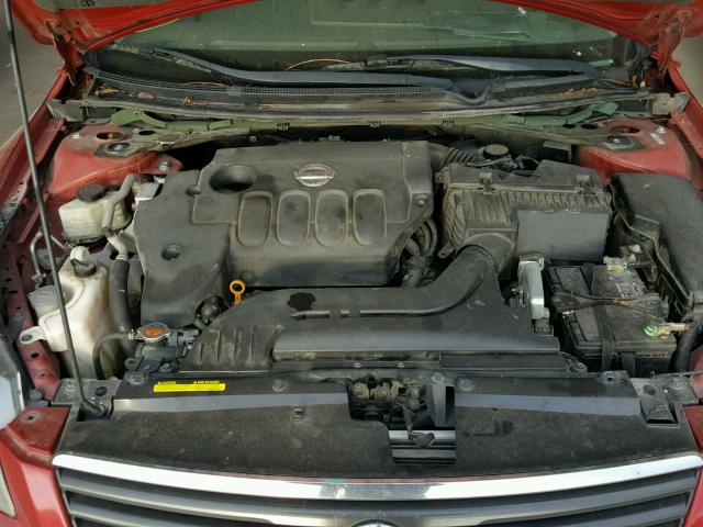 1N4AL21E69N434401 - 2009 NISSAN ALTIMA 2.5 RED photo 7