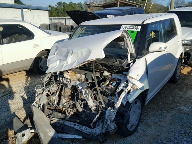 JTLKE50E591083035 - 2009 TOYOTA SCION XB თეთრი ფოტო 2