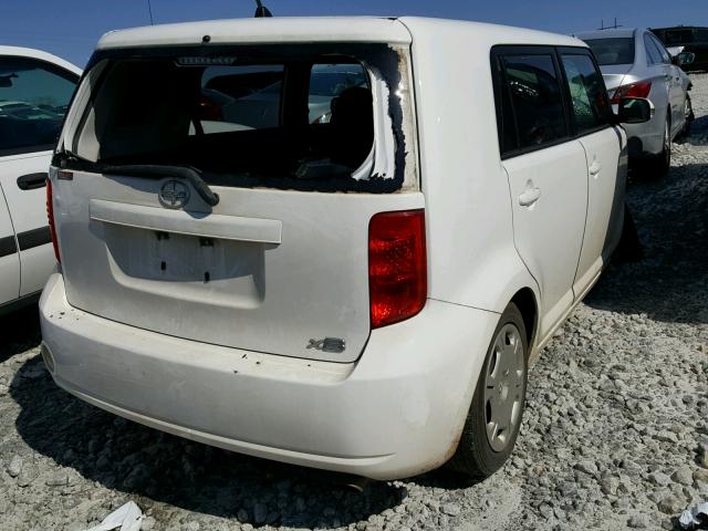 JTLKE50E591083035 - 2009 TOYOTA SCION XB თეთრი ფოტო 4