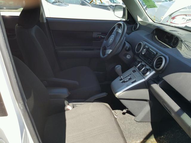 JTLKE50E591083035 - 2009 TOYOTA SCION XB თეთრი ფოტო 5