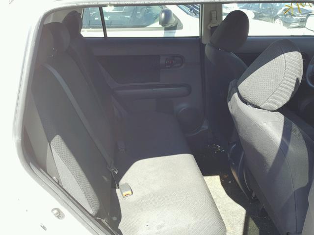 JTLKE50E591083035 - 2009 TOYOTA SCION XB თეთრი ფოტო 6