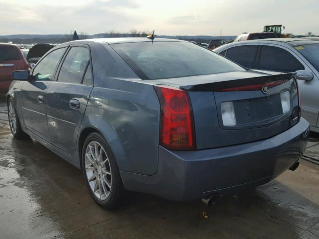 1G6DP577260152659 - 2006 CADILLAC CTS HI FEA BLUE photo 3