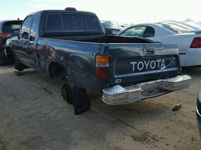 JT4VN13D8R5129664 - 1994 TOYOTA PICKUP 1/2 BLUE photo 3