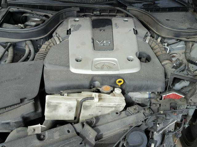 JNKBV61E38M212661 - 2008 INFINITI G35 SILVER photo 7