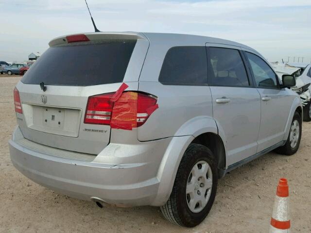 3D4PG4FB4AT154714 - 2010 DODGE JOURNEY SE SILVER photo 9