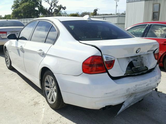 WBAVB17536NK40806 - 2006 BMW 325 I AUTO WHITE photo 3