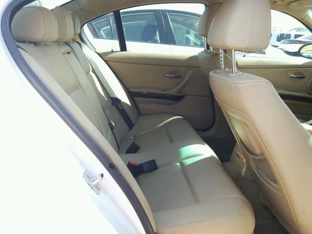 WBAVB17536NK40806 - 2006 BMW 325 I AUTO WHITE photo 6