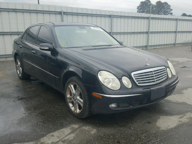 WDBUF56J66A975617 - 2006 MERCEDES-BENZ E 350 BLACK photo 1