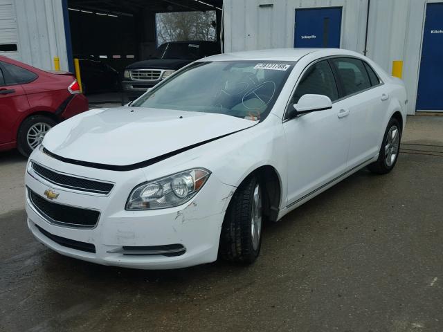 1G1ZC5EB8AF270445 - 2010 CHEVROLET MALIBU 1LT 白色 照片 2