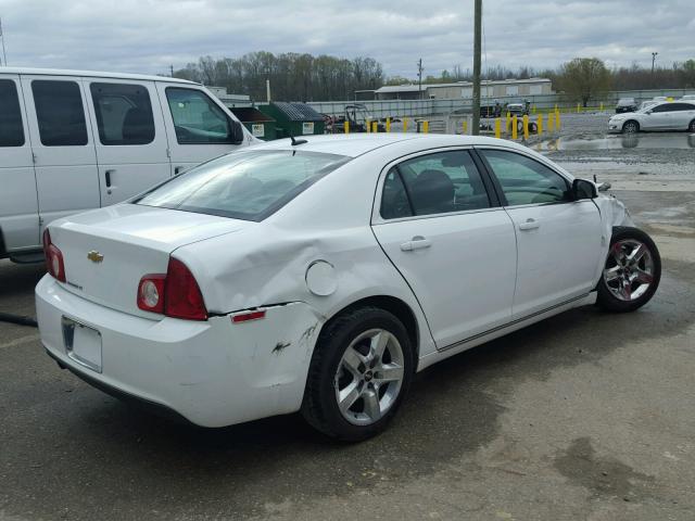1G1ZC5EB8AF270445 - 2010 CHEVROLET MALIBU 1LT 白色 照片 4