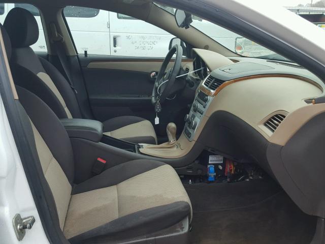 1G1ZC5EB8AF270445 - 2010 CHEVROLET MALIBU 1LT 白色 照片 5