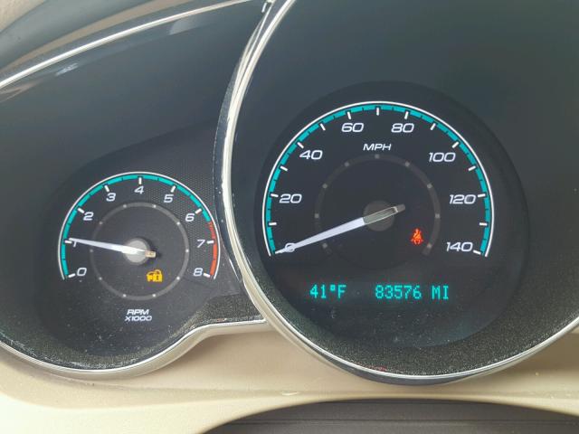 1G1ZC5EB8AF270445 - 2010 CHEVROLET MALIBU 1LT 白色 照片 8