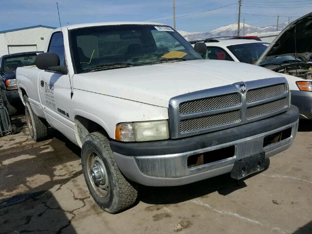 3B7KC26Z31M547831 - 2001 DODGE RAM 2500 WHITE photo 1