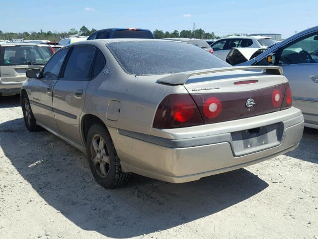 2G1WH52K539111046 - 2003 CHEVROLET IMPALA LS GOLD photo 3