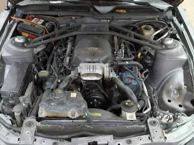 1ZVFT82H765149078 - 2006 FORD MUSTANG GT GRAY photo 7