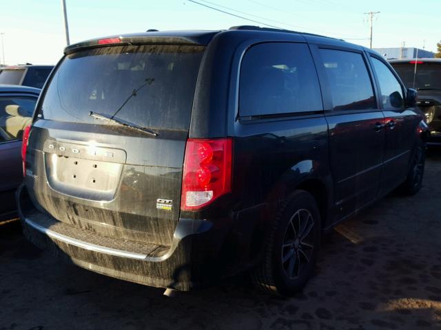 2C4RDGEGXHR746435 - 2017 DODGE GRAND CARA GRAY photo 4