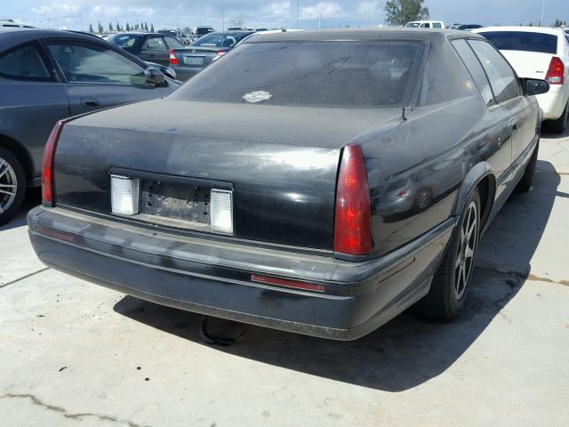 1G6EL12B3PU611826 - 1993 CADILLAC ELDORADO BLACK photo 4