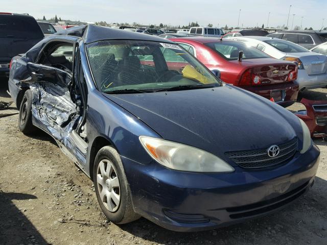 4T1BE32K53U208359 - 2003 TOYOTA CAMRY LE BLUE photo 1