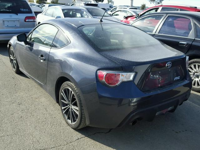 JF1ZNAA14E9710047 - 2014 TOYOTA SCION FR-S ნაცრისფერი ფოტო 3