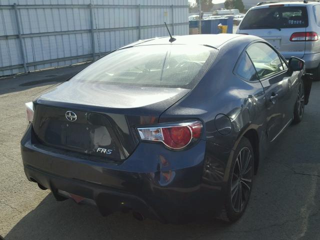 JF1ZNAA14E9710047 - 2014 TOYOTA SCION FR-S ნაცრისფერი ფოტო 4