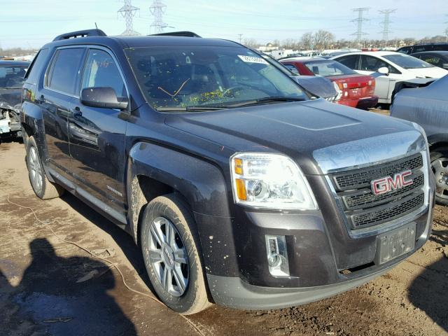 2GKALSEK7E6338791 - 2014 GMC TERRAIN SL GRAY photo 1