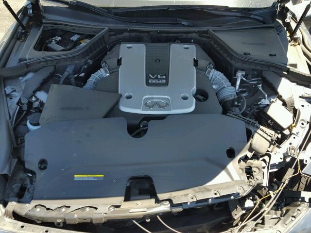 JN1BV7AP0FM358976 - 2015 INFINITI Q50 BASE GRAY photo 7