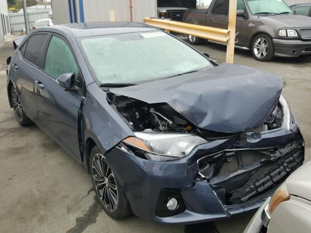 2T1BURHE1GC557386 - 2016 TOYOTA COROLLA L GRAY photo 1