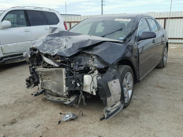 1G1ZD5E17BF291213 - 2011 CHEVROLET MALIBU 2LT GRAY photo 2