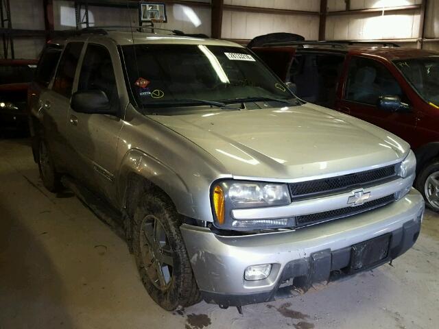 1GNDT13S942195335 - 2004 CHEVROLET TRAILBLAZE SILVER photo 1