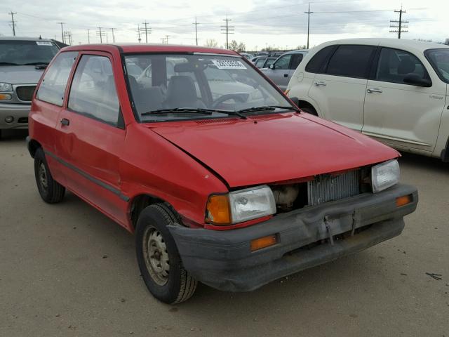 KNJPT05H2P6144111 - 1993 FORD FESTIVA L RED photo 1