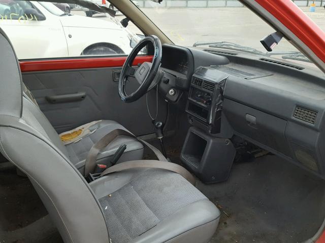 KNJPT05H2P6144111 - 1993 FORD FESTIVA L RED photo 5