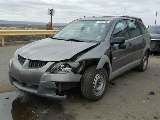 5Y2SL62853Z476038 - 2003 PONTIAC VIBE GRAY photo 2