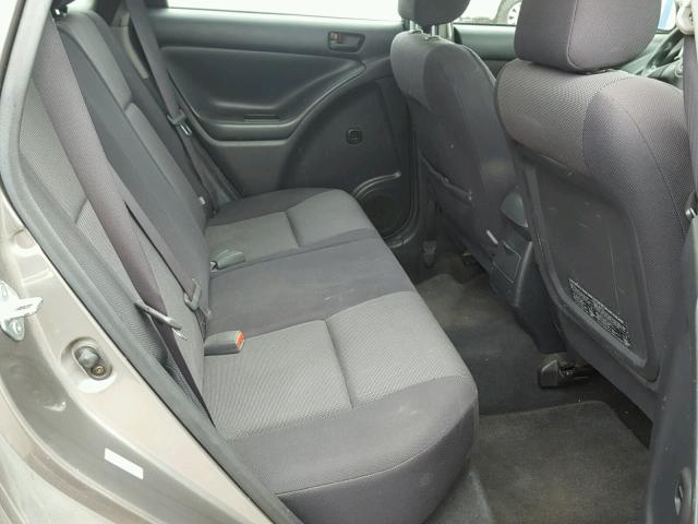 5Y2SL62853Z476038 - 2003 PONTIAC VIBE GRAY photo 6