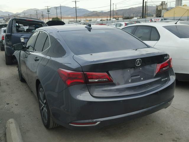 19UUB3F75FA002879 - 2015 ACURA TLX ADVANC CHARCOAL photo 3
