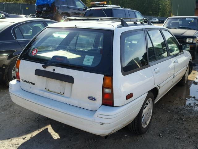 1FASP15J6SW384805 - 1995 FORD ESCORT LX WHITE photo 4