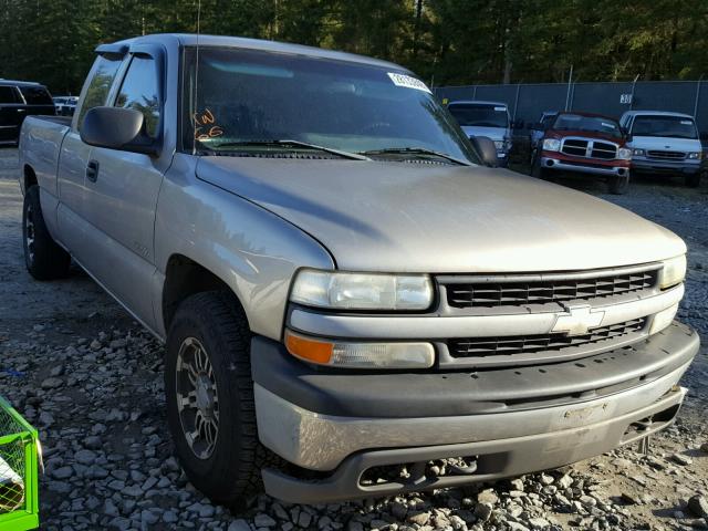 2GCEC19V621318391 - 2002 CHEVROLET SILVERADO SILVER photo 1