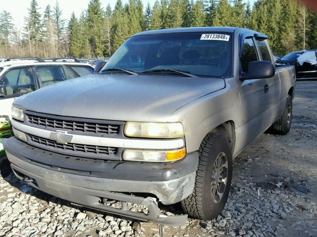 2GCEC19V621318391 - 2002 CHEVROLET SILVERADO SILVER photo 2