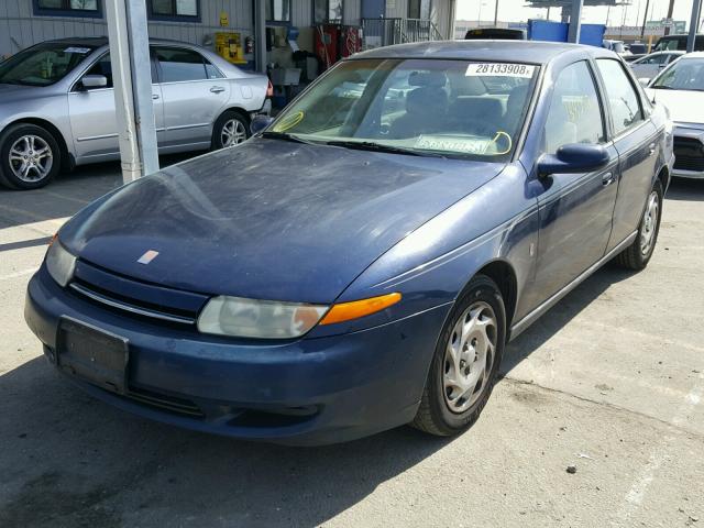 1G8JU52F01Y553056 - 2001 SATURN L200 BLUE photo 2