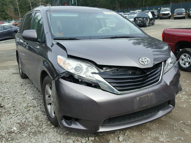 5TDKK3DC9ES499846 - 2014 TOYOTA SIENNA LE GRAY photo 1