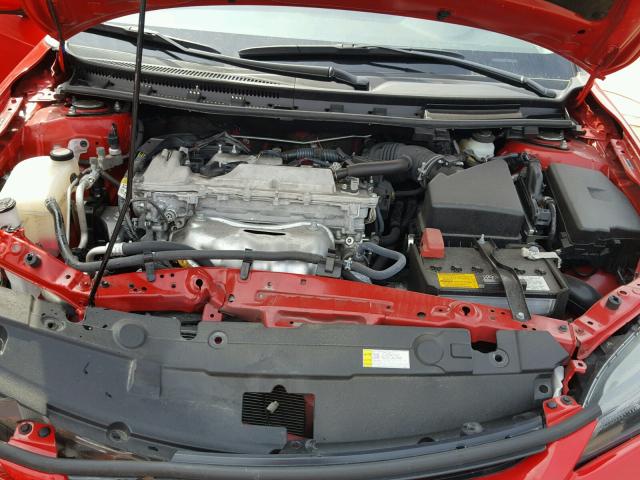 JTKJF5C71GJ018836 - 2016 TOYOTA SCION TC 红色 照片 7