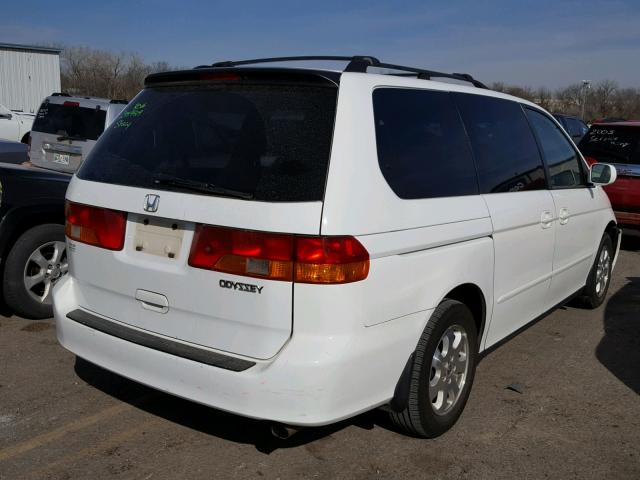 2HKRL18642H522164 - 2002 HONDA ODYSSEY EX WHITE photo 4