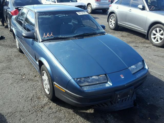 1G8ZH559XPZ187977 - 1993 SATURN SL1 BLUE photo 1