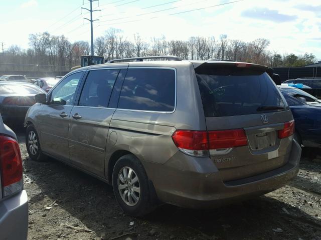 5FNRL3H78AB081561 - 2010 HONDA ODYSSEY EX GOLD photo 3