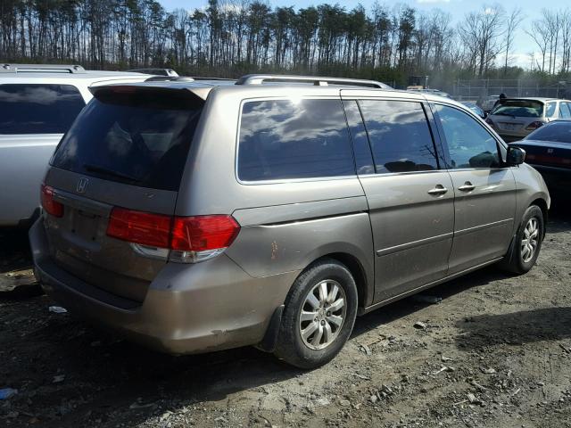 5FNRL3H78AB081561 - 2010 HONDA ODYSSEY EX GOLD photo 4