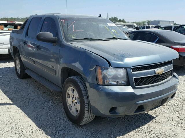 3GNNCEE05AG113515 - 2010 CHEVROLET AVALANCHE BLUE photo 1