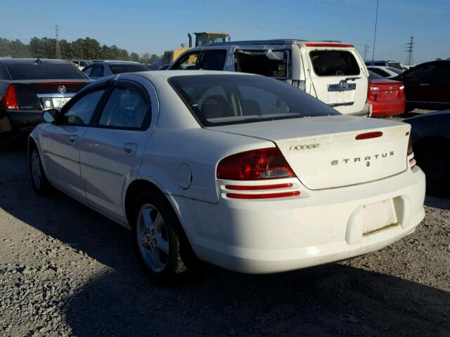 1B3EL46X75N626262 - 2005 DODGE STRATUS SX WHITE photo 3