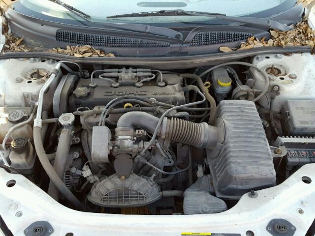 1B3EL46X75N626262 - 2005 DODGE STRATUS SX WHITE photo 7