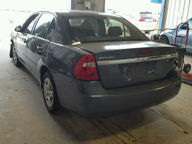 1G1ZS58F58F117887 - 2008 CHEVROLET MALIBU LS ნაცრისფერი ფოტო 3
